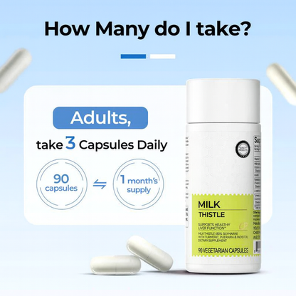 Trelia™ Milk Thistle | Liver Detox & Colon Cleanse