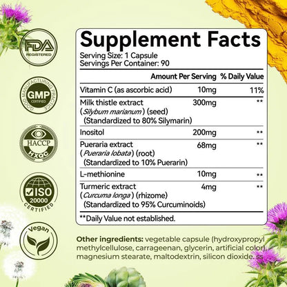 Trelia™ Milk Thistle | Liver Detox & Colon Cleanse